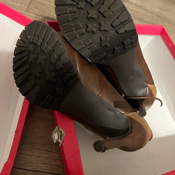 Pre-owned Stiletto Hiker Bootie - Picture 3 of 5